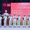 Công an tỉnh Thanh Hóa: Công bố Quyết định của Bộ trưởng Bộ Công an và Giám đốc Công an tỉnh về tổ chức, cán bộ