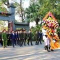 Đoàn đại biểu Đảng ủy Công an Trung ương, Bộ Công an dâng hoa, dâng hương tưởng niệm Chủ tịch Hồ Chí Minh