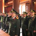 Công an Thanh Hóa dâng hương tưởng niệm Chủ tịch Hồ Chí Minh tại Khu di tích lịch sử quốc gia đặc biệt Kim Liên