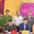 Ký kết Quy chế phối hợp bảo đảm an ninh, trật tự