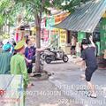 Công an phường Đông Quang lập lại trật tự công cộng trên địa bàn dịp nghỉ lễ