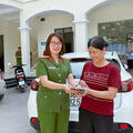 Thư cảm ơn gửi cán bộ Cảnh sát khu vực phường Hạc Thành