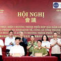 Hội nghị sơ kết 4 năm thực hiện Chương trình phối hợp bảo đảm an ninh trật tự trong doanh nghiệp