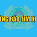 Thông báo tìm bị hại