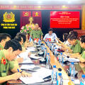 Hội nghị đánh giá tiến độ chuẩn bị Chương trình giao lưu truyền hình kỷ niệm 80 năm Ngày truyền thống lực lượng An ninh nhân dân