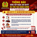 Công an tỉnh Thanh Hoá dừng tiếp nhận, giải quyết 3 thủ tục hành chính trong lĩnh vực phòng cháy, chữa cháy và cứu nạn, cứu hộ