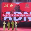 Đại diện Công an xã Quảng Ninh tham gia Chương trình Gala “ADN - Hành trình nối lại mạch nguồn”