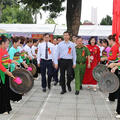 Sôi nổi Ngày hội "Toàn dân bảo vệ an ninh Tổ quốc” ở xã Cẩm Tú.
