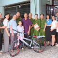 Trại tạm giam Công an tỉnh nhận đỡ đầu học sinh có hoàn cảnh đặc biệt khó khăn