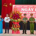 Đại tá Hoàng Quốc Việt, Giám đốc Công an tỉnh dự Ngày hội toàn dân bảo vệ an ninh Tổ quốc năm 2026 tại xã Hợp Tiến