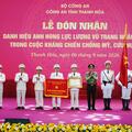 Trang trọng Lễ đón nhận danh hiệu Anh hùng lực lượng vũ trang nhân dân của Công an tỉnh Thanh Hóa