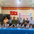 Công an phường Nghi Sơn tổ chức tuyên truyền pháp luật về trật tự an toàn giao thông, trật tự công cộng tại trường THCS và THPT Nghi Sơn