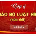Hướng dẫn người dân góp ý dự thảo Bộ luật Hình sự (sửa đổi) trên VNeID
