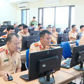 Công an tỉnh ứng dụng nền tảng số trong trong kiểm tra, đánh giá chất lượng cán bộ, chiến sĩ Cảnh sát giao thông năm 2026