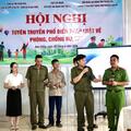 Công an xã Sao Vàng đẩy mạnh tuyên truyền, giáo dục pháp luật cho công nhân, người lao động