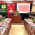 Kiểm tra công tác quản lý cán bộ, bảo vệ chính trị nội bộ tại Phòng Cảnh sát cơ động