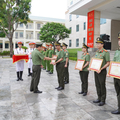 Công an Thanh Hóa: Nêu gương, lan tỏa những việc làm ý nghĩa, nhân văn tại Lễ chào cờ Tổ quốc