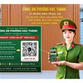 Công an phường Hạc Thành phát huy hiệu quả Mini App Công an số trong cải cách hành chính, chuyển đổi số