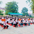 Công an xã Hoằng Giang tuyên truyền pháp luật, xây dựng môi trường học đường an toàn, lành mạnh