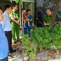 Công an xã Thiệu Trung quyết liệt lập lại trật tự đô thị, trật tự công cộng