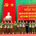 Thanh Hóa kiện toàn lực lượng bảo vệ an ninh, trật tự ở cơ sở theo hướng tinh gọn, hiệu quả