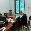 Công an phường Bỉm Sơn chủ động tuyên truyền, vận động công dân bị nước ngoài trao trả do lao động trái phép