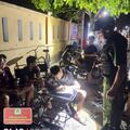 Công an xã Lưu Vệ duy trì tuần tra ban đêm, chủ động bảo đảm an ninh, trật tự trên địa bàn