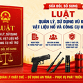Đề xuất mới của Bộ Công an về thẩm quyền thu hồi vũ khí, vật liệu nổ