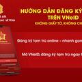 Hướng dẫn đăng ký tạm trú trên VNeID