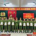 Phòng Cảnh sát PCCC và CNCH tổ chức Lễ công bố Quyết định xuất ngũ đối với chiến sĩ nghĩa vụ