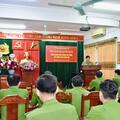 Công bố Quyết định của Giám đốc Công an tỉnh về công tác cán bộ