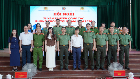 Thanh Hóa: Tuyên truyền phòng, chống tội phạm trong học sinh, sinh viên