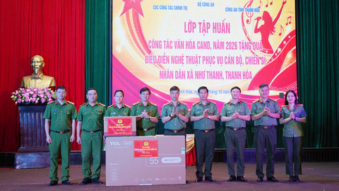 Lan tỏa nghĩa tình, thắm đượm tình quân dân từ lớp tập huấn văn hóa CAND năm 2026