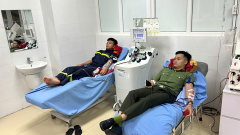 Kịp thời hiến máu, tiểu cầu cứu bệnh nhân nguy kịch ngay trong đêm