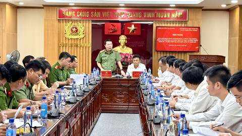 Hội nghị bàn giải pháp tháo gỡ khó khăn, vướng mắc liên quan đến công tác bảo đảm an ninh, trật tự tại Khu kinh tế Nghi Sơn