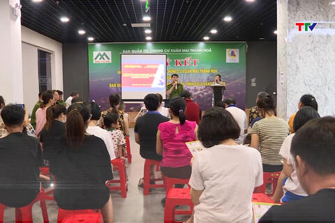 Tăng cường tuyên truyền phòng cháy, chữa cháy tại các khu chung cư