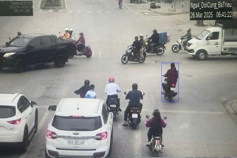 Thông báo: Phương tiện vi phạm về trật tự, an toàn giao thông qua hệ thống camera giám sát.