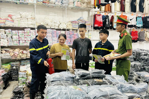Công an Thanh Hóa tăng cường tuyên truyền, cảnh báo nguy cơ cháy, nổ trong cao điểm nắng nóng