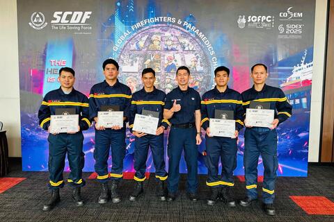Cán bộ Công an tỉnh Thanh Hóa xuất sắc dành Á quân nội dung “Braveheart” tại Hội thi lính chữa cháy và nhân viên cấp cứu toàn cầu SGFPC 2025