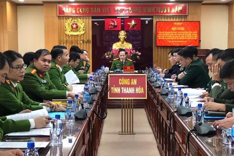 Tiếp tục tăng cường phối hợp giữa lực lượng Công an, Biên Phòng, Hải quan trên tuyến biên giới