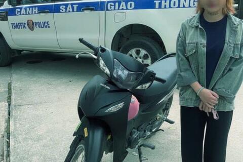 Xử lý nhiều trường hợp vi phạm trật tự, an toàn giao thông trên địa bàn phường Hạc Thành qua phản ánh của người dân