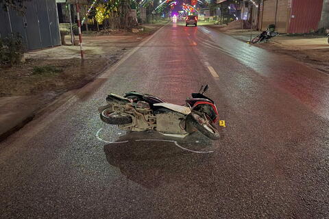 Xảy ra 01 vụ tai nạn giao thông giữa 02 xe mô tô, làm 01 người bị thương