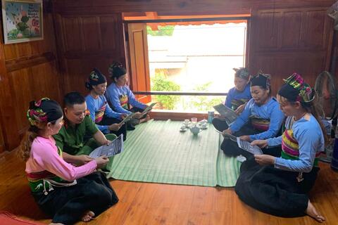 Sức sống mới ở bản Cụm, xã Nam Xuân: Khi "luồng gió" chuyển đổi số hòa cùng hơi thở mùa Xuân