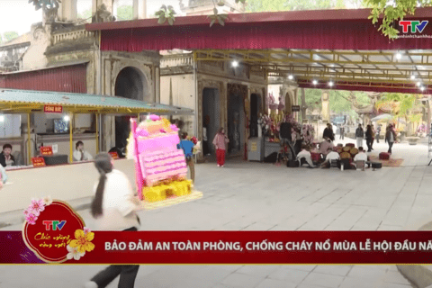 Bảo đảm an toàn phòng, chống cháy nổ mùa lễ hội đầu năm