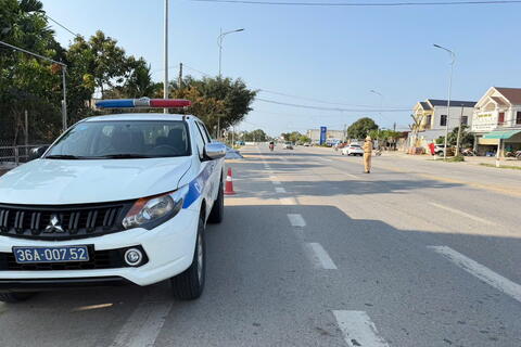 Thanh Hoá: Tăng cường tuần tra, kiểm soát, xử lý các chuyên đề vi phạm là nguyên nhân chính gây tai nạn giao thông đường bộ, đường sắt