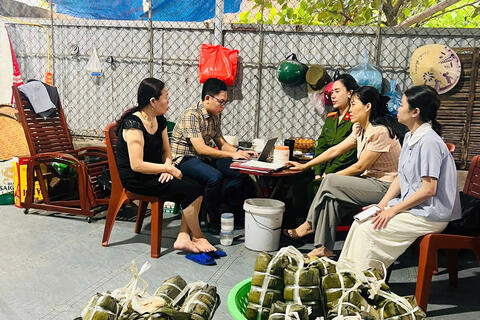 Công an Thanh Hóa phát hiện, xử lý cơ sở sản xuất giò lợn sử dụng hàn the