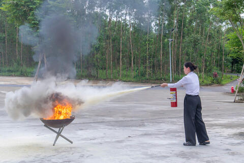 Bồi dưỡng nghiệp vụ cho lực lượng PCCC cơ sở khu nghỉ dưỡng và Spa Lamori