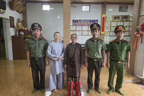 Công an phường Nghi Sơn chủ động xây dựng, triển khai phương án bảo đảm an ninh, trật tự lễ Phật đản năm 2026 tại các chùa trên địa bàn