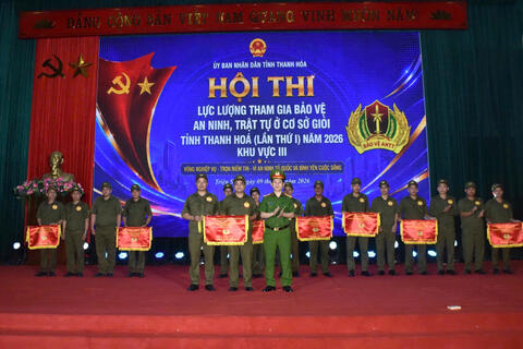 Sôi nổi Hội thi Lực lượng tham gia bảo vệ ANTT ở cơ sở giỏi khu vực III