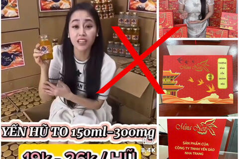 Công an Thanh Hóa triệt phá đường dây sản xuất, buôn bán hũ yến giả quy mô toàn quốc